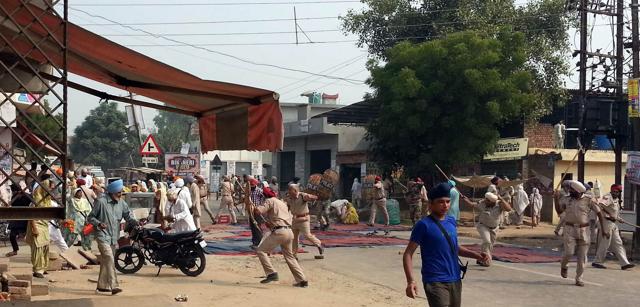Protests in Punjab over Torn Pages of Guru Granth Sahib 2