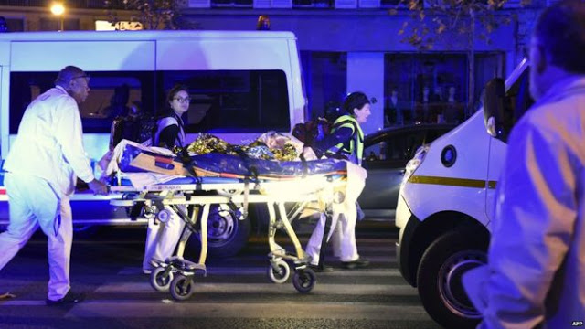 #PRAYFORPARIS; Nearly 140 People Killed in Paris Attack 6