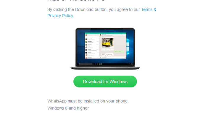 whatsapp app for mac release date